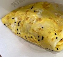 Shredded Chicken Pancake with Lotus Leaf