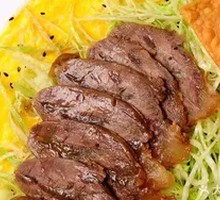 Beef-loaded Pancake