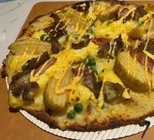 Teriyaki Beef and Potato Pizza