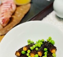 Organic Morel Mushroom Stuffed with Shrimp Paste