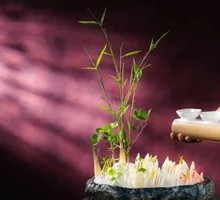 Chilled Sweet Bamboo Shoots with Lotus Root Sprouts