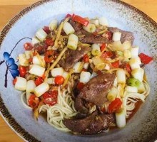 Pork Liver Noodles