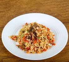 Pickled Chili Beef Fried Rice