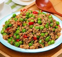 Preserved Pork with Peas