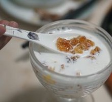 桃胶椰奶