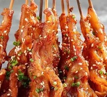 Charcoal-Grilled Boneless Duck Feet