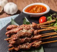 Malay Satay Beef Skewers