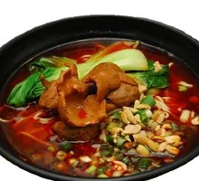 Pickled Pepper Intestine Knife-Sliced Noodles