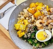 Garlic Roasted Shrimp Hot Bowl