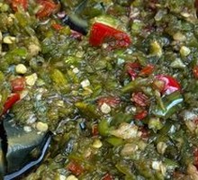 Burned Pepper Sauce Pudding