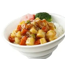 Stewed Intestines with Potatoes Rice Bowl