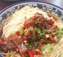Spicy Rabbit Cubes Noodles