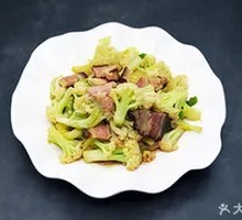 Cauliflower with Preserved Pork