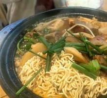 Braised Pork Ribs in Large Pot