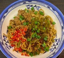 Pickled Mustard Greens with Rice Noodles
