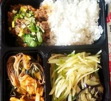 Steamed Pork Intestines with Rice