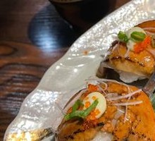 Foie Gras Fire-Grilled Sushi