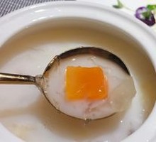 Fresh Milk Peach Gum Dessert