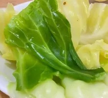 Boiled Bok Choy