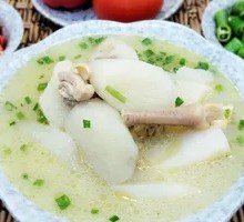 Bamboo Shoot and Chicken Soup