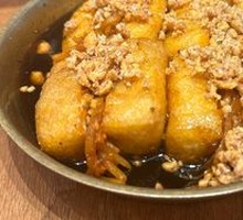 Fried Tofu Puffs with Small Bean Curd