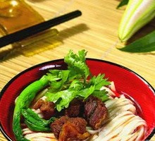 Green Pepper Beef Cold Noodles