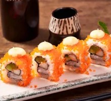 Crab Caviar California Roll