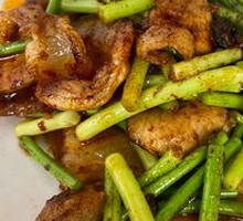 Garlic Stem Stir-fry