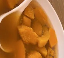 Mung Bean and Pumpkin Soup
