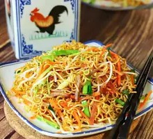 Oyster Sauce Three-Thread Noodles