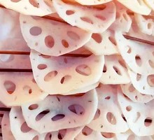 Charcoal-Grilled Lotus Root Slices