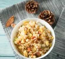 Preserved Sausage Fried Rice