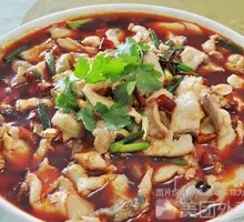 Fatty Intestine and Flower Carp Dish