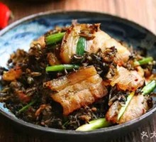 Salted Vegetable Sichuan Pork Rice Bowl
