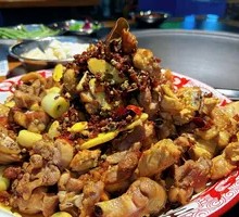 Stuffed Chicken with Rice