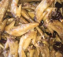 Spicy Braised Chicken Wing Tips