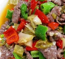 Old Pickled Vegetable Stir-Fried Beef