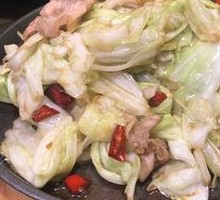 Sizzling Shredded Cabbage