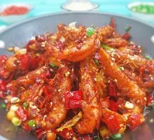 Dry Pot Prawns