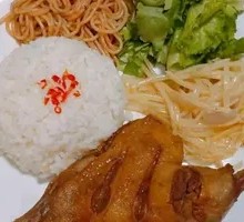 Braised Duck Leg Rice