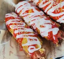Cheese Hot Dog Sticks
