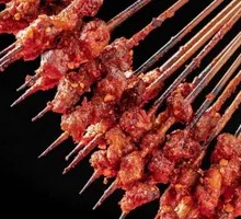 Grilled Yellow Beef Skewers