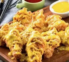 Honey Egg Yolk Fried Chicken