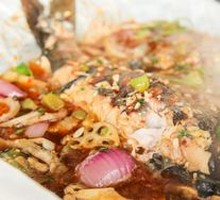 Garlic-Flavored Clam Fish