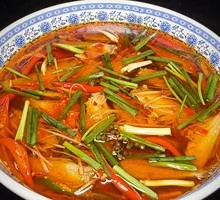 Sichuan-style ginger and fish dish