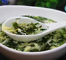 Seaweed and Egg Soup