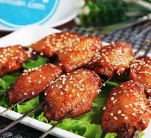 Charcoal-Grilled Chicken Wings