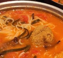 Tomato Braised Pork Noodles