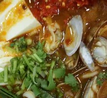 Spicy Mussels Rice Noodles