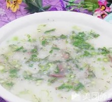 Liver and Greens Porridge